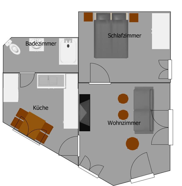 Ferienwohnung Zur Parthe Grimma Kültér fotó